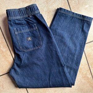 Converse Men's Navy Wide Leg Jeans